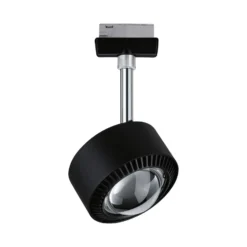 Paulmann URail Aldan foco LED, negro mate, metal, CCT
