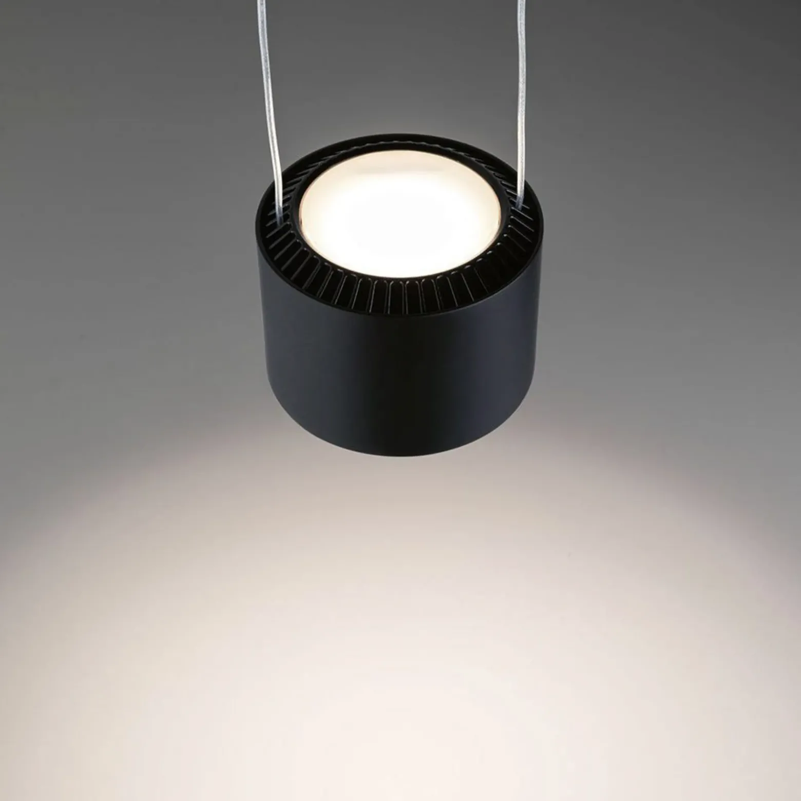 Paulmann URail Aldan péndulo LED, negro