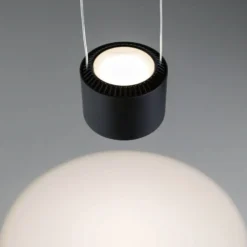 Paulmann URail Aldan péndulo LED, negro