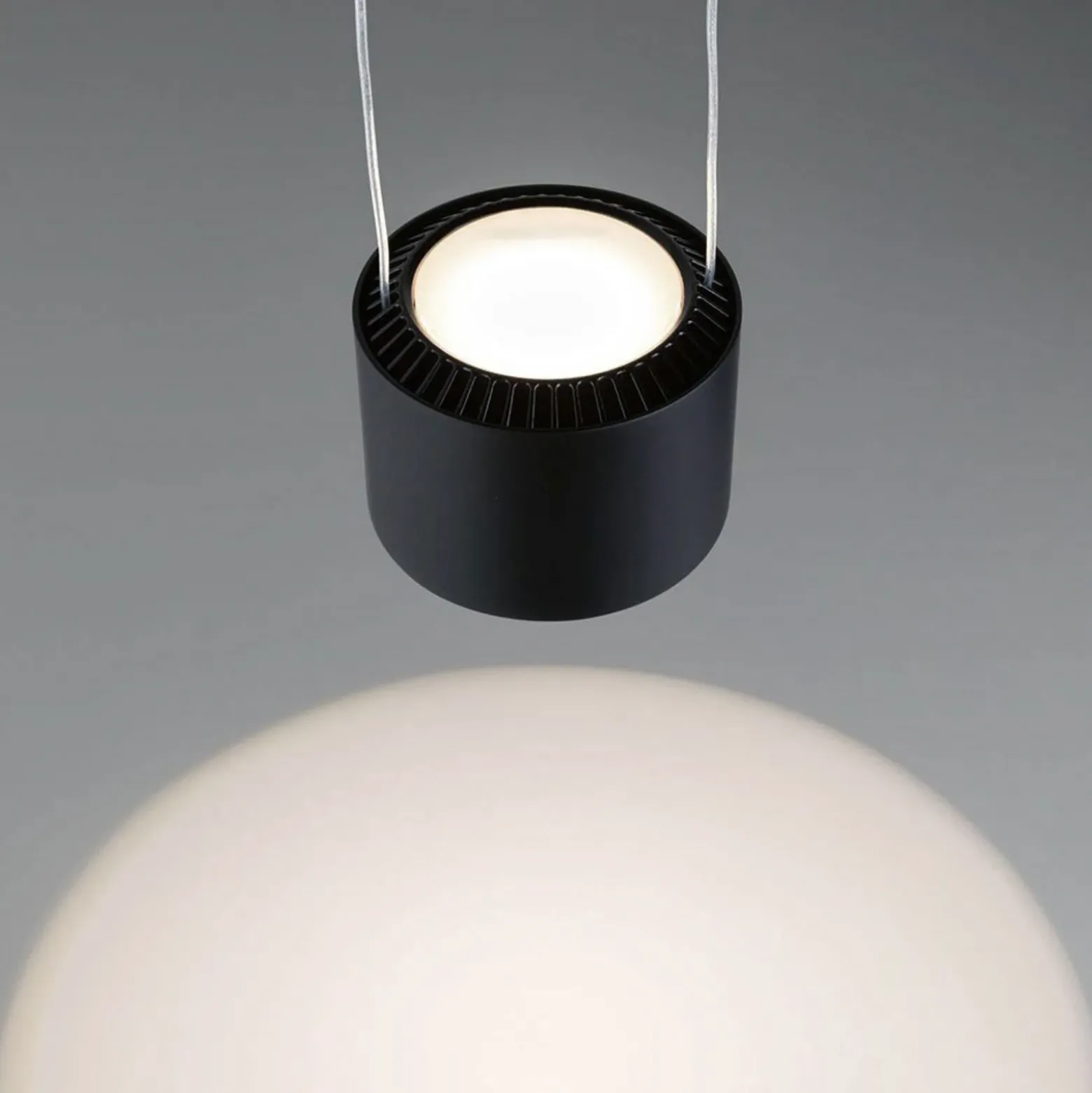 Paulmann URail Aldan péndulo LED, negro