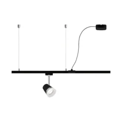Paulmann URail alimentador de cable, negro mate, 2 m