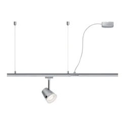 Paulmann URail alimentador de cable, cromo mate, 2 m