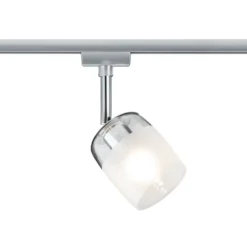 Paulmann URail Blossom foco cromo/claro/satinado