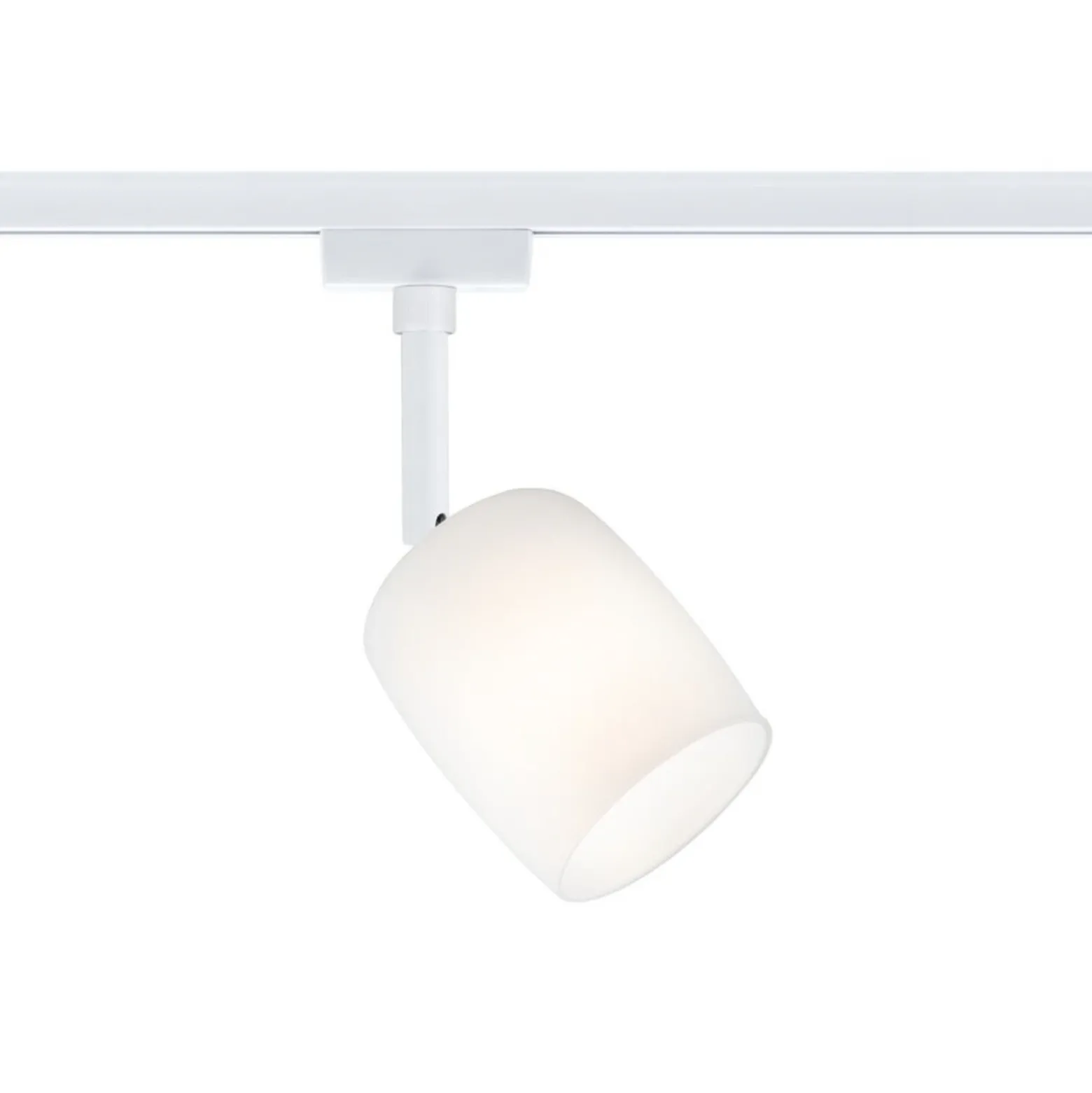 Paulmann URail Blossom Spot, blanco señal, metal, vidrio, G9