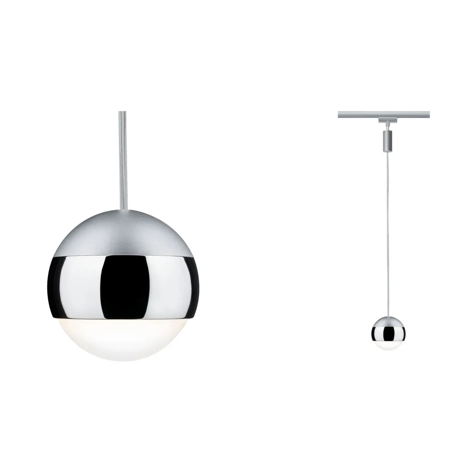 Paulmann URail Capsule II péndulo LED en cromo