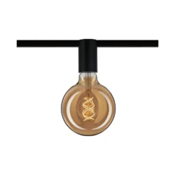 Paulmann URail Ceiling Socket E27, negro