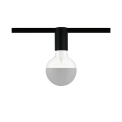 Paulmann URail Ceiling Socket E27, negro