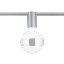 Paulmann URail Ceiling Socket E27, cromo mate