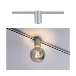 Paulmann URail Ceiling Socket E27, cromo mate
