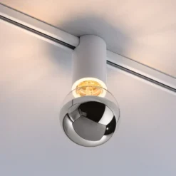 Paulmann URail Ceiling Socket E27, blanco señal