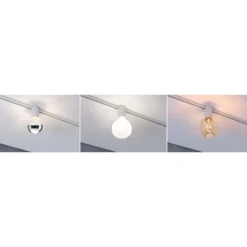 Paulmann URail Ceiling Socket E27, blanco señal