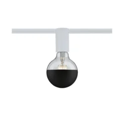 Paulmann URail Ceiling Socket E27, blanco