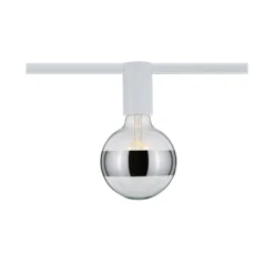Paulmann URail Ceiling Socket E27, blanco