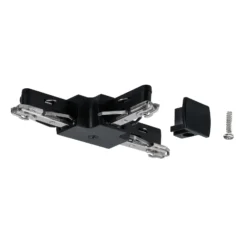 Paulmann URail conector en T rígido negro mate