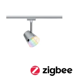 Paulmann URail Cone foco RGBW cromo mate ZigBee
