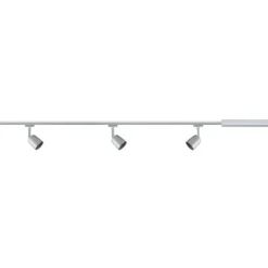 Paulmann URail Cover Set, 3 focos, pista, cromado
