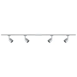Paulmann URail Cover Set, 4 focos, 2xrail cromado