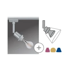 Paulmann URail DecoSystems foco E14 cromo mate
