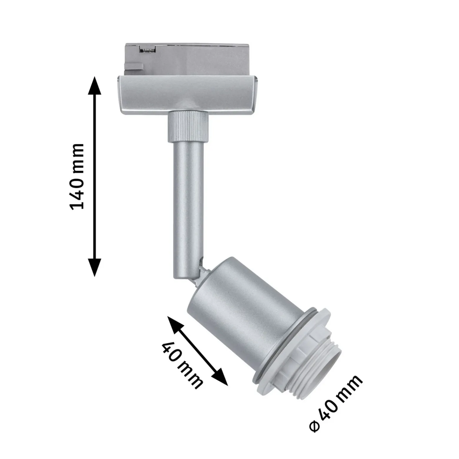 Paulmann URail DecoSystems foco E14 cromo mate