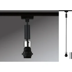 Paulmann URail 2Easy Basic péndulo negro mate