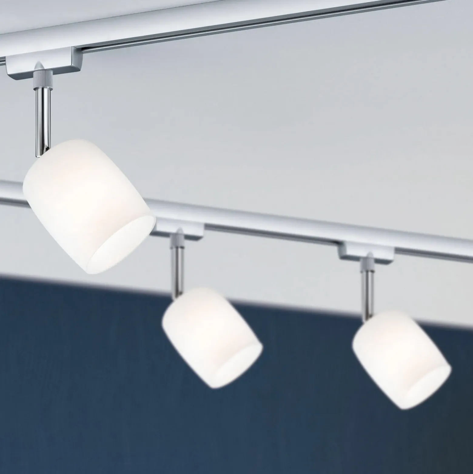 Paulmann URail foco Blossom de vidrio