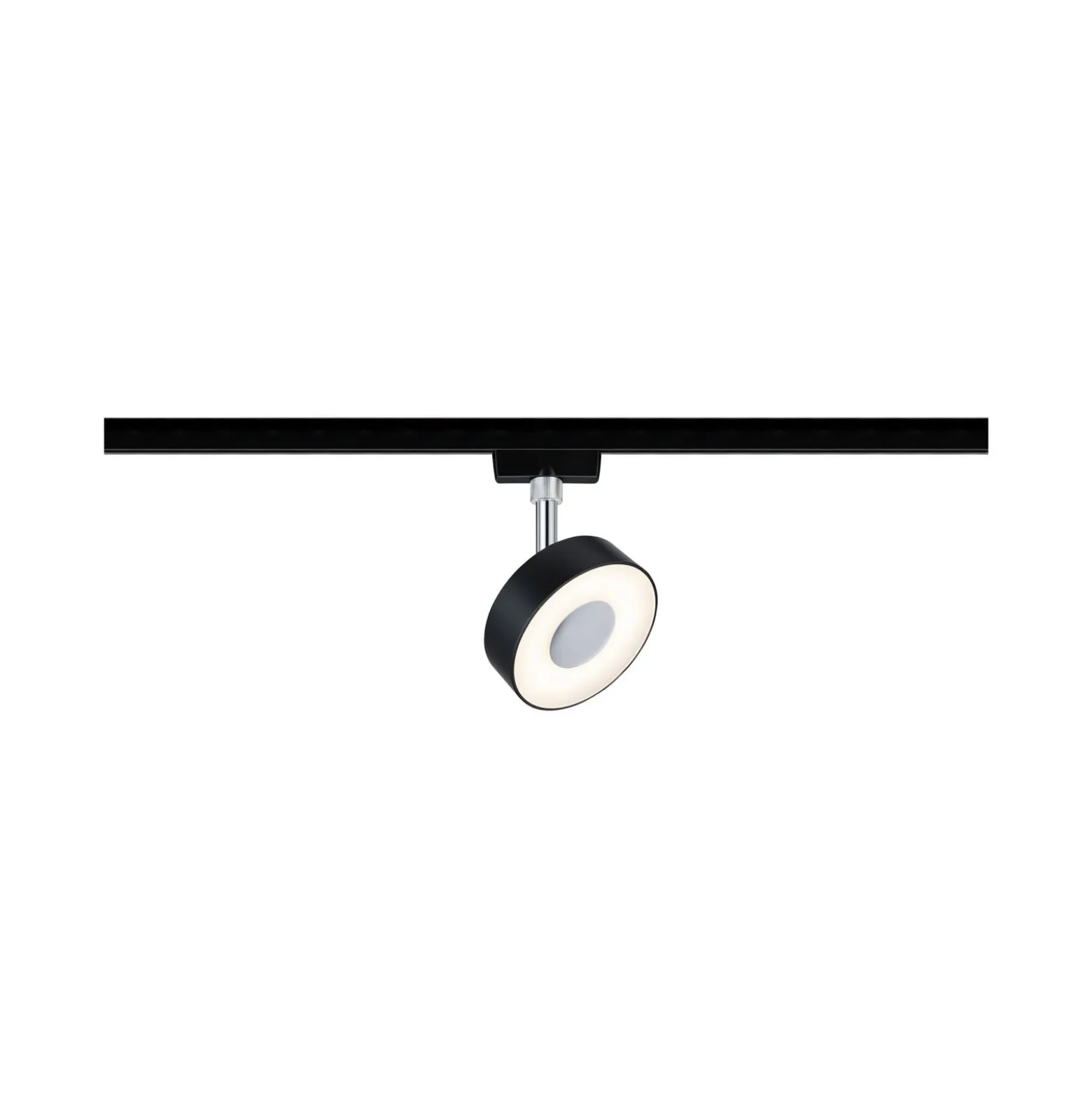 Paulmann URail foco Circle negro atenuable 2.700 K