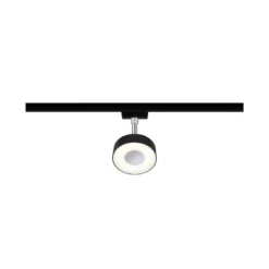 Paulmann URail foco Circle negro atenuable 2.700 K