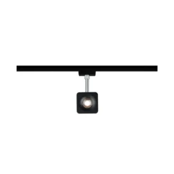 Paulmann URail foco Cube negro atenuable 4.000 K