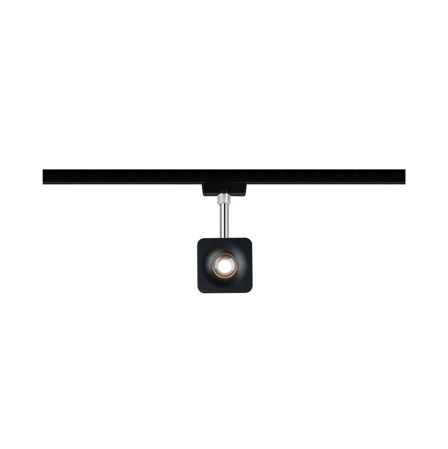 Paulmann URail foco Cube negro atenuable 4.000 K