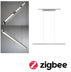 Paulmann URail Lento péndulo LED ZigBee CCT cromo