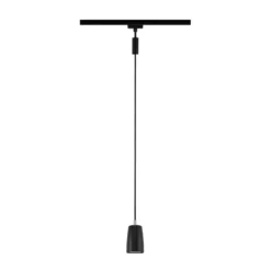 Paulmann URail-Lámpara colgante Cover, negro mate, GU10
