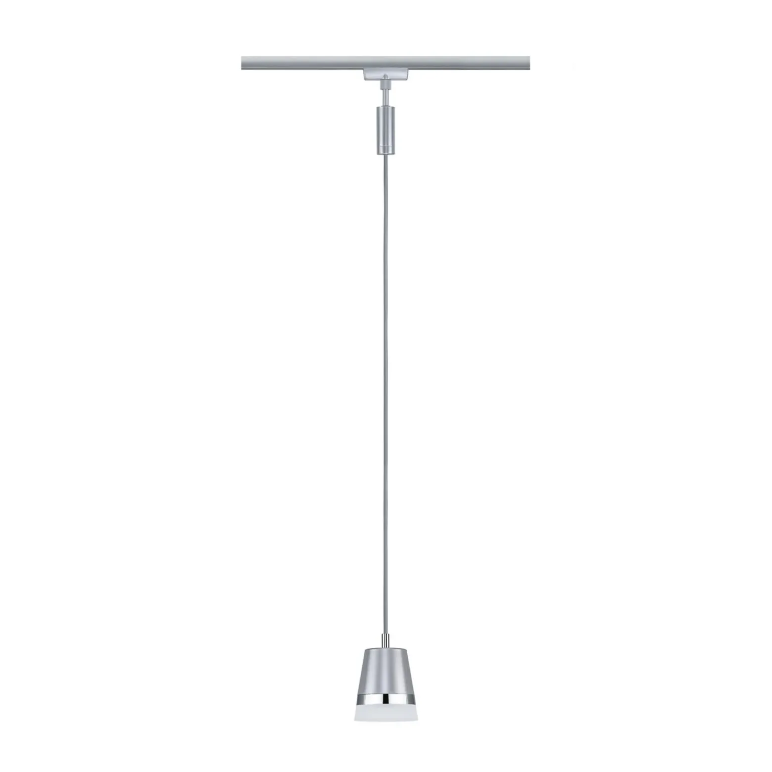 Paulmann URail lámpara colgante Cone, cromo mate, GU10