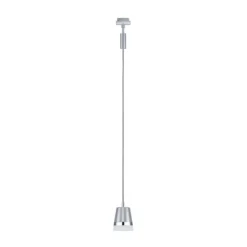 Paulmann URail lámpara colgante Cone, cromo mate, GU10