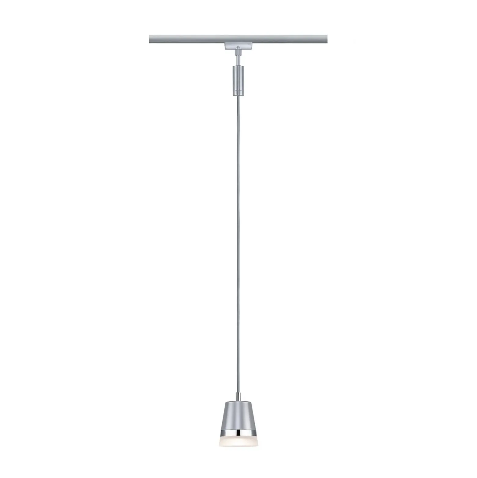 Paulmann URail lámpara colgante Cone, cromo mate, GU10