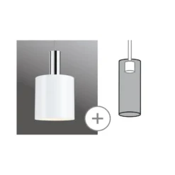 Paulmann URail pantalla Tallis 2Easy, blanco mate