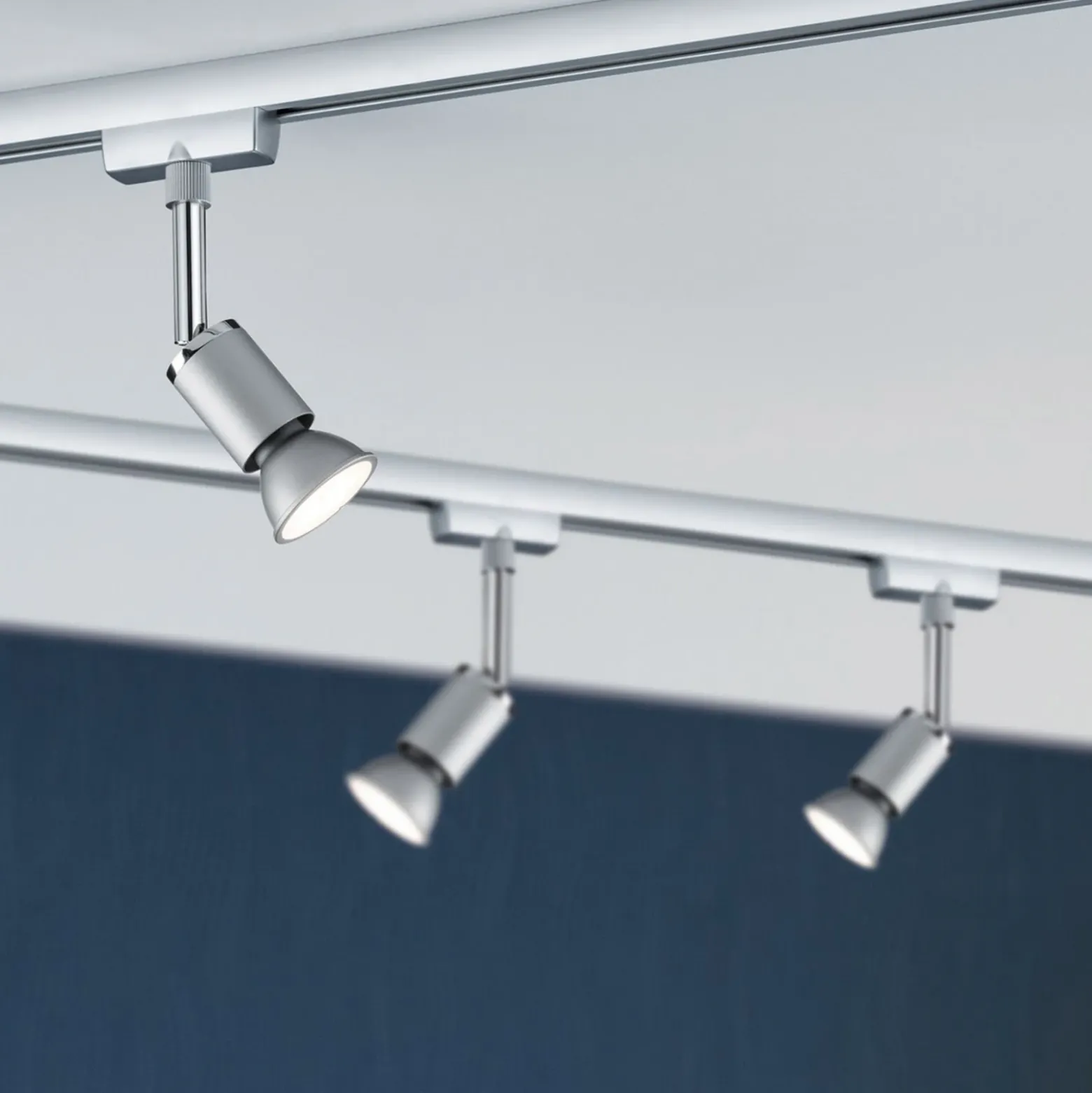 Paulmann URail Pure II foco, cromo mate