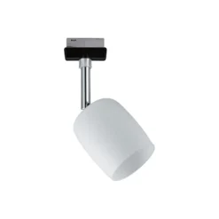 Paulmann URail Spot Blossom negro, cristal satinado