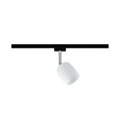 Paulmann URail Spot Blossom negro, cristal satinado