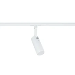 Paulmann URail-Spot Tubo, blanco mate, regulador atenuable de 3 niveles, CCT