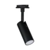 Paulmann URail-Spot Tubo, negro mate, regulador atenuable de 3 niveles, CCT