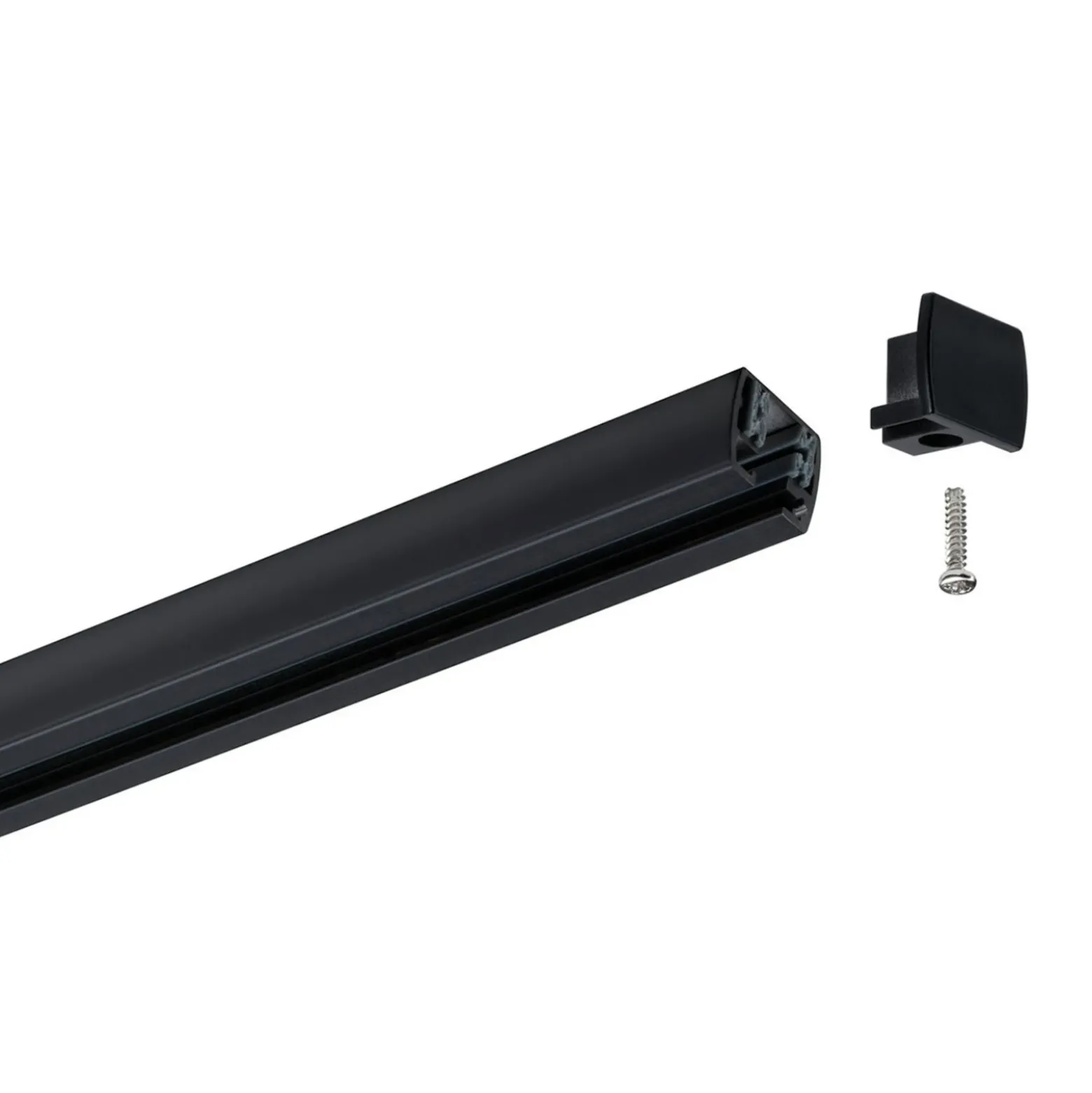 Paulmann URail tapa terminal set de 2 negro