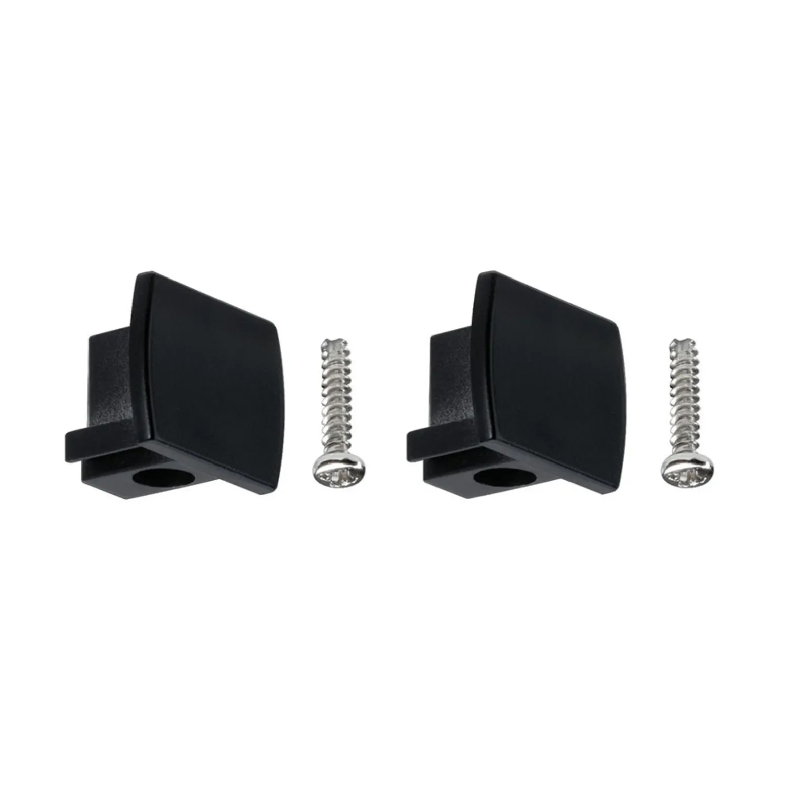 Paulmann URail tapa terminal set de 2 negro