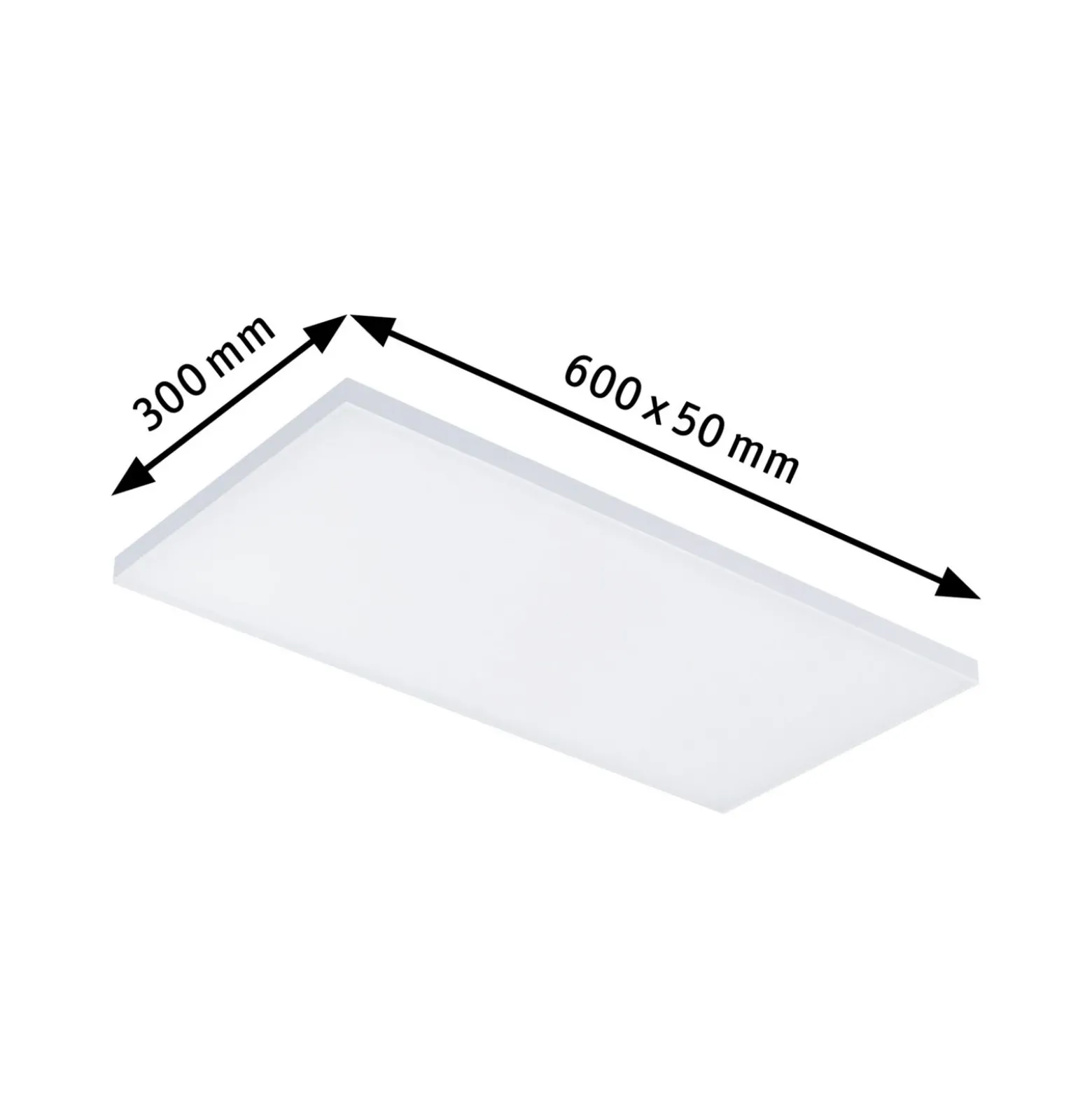 Paulmann Velora lámpara LED de techo 59,5 x 29,5cm