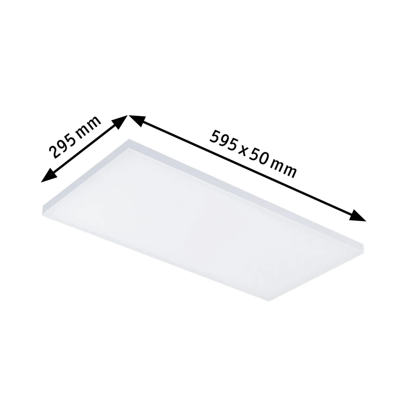 Paulmann Velora panel LED 3-step-dim, 59,5x29,5 cm
