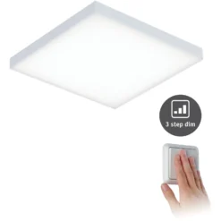 Paulmann Velora panel LED 3-step-dim, 22,5x22,5 cm