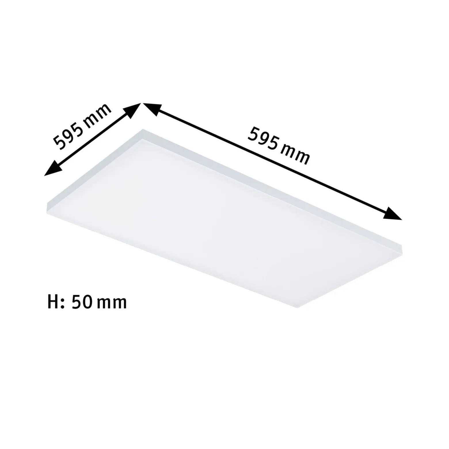 Paulmann Velora panel LED ZigBee 59,5x29,5cm 15,5W
