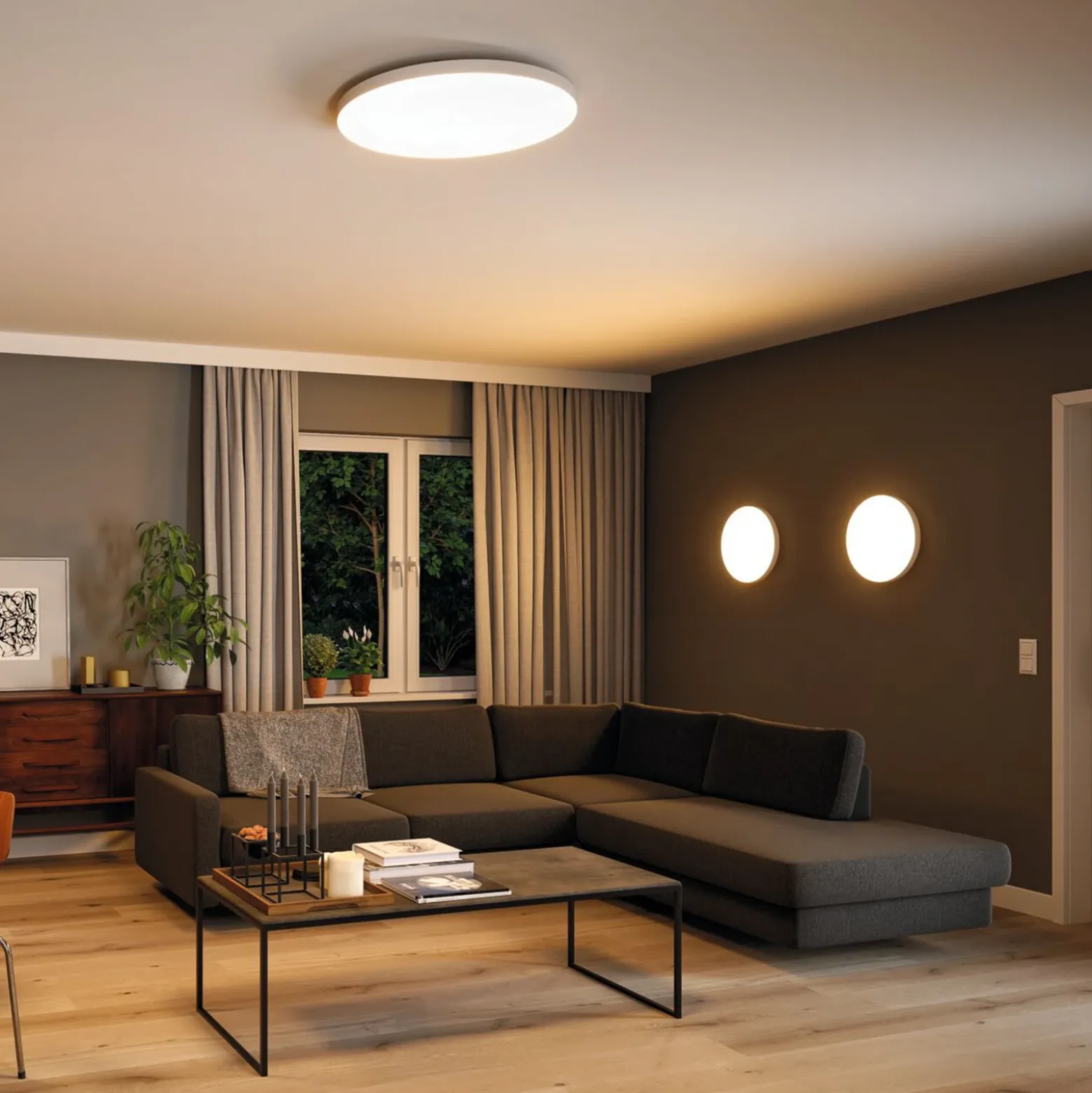 Paulmann Velora Panel LED ZigBee CCT redondo Ø 60 cm