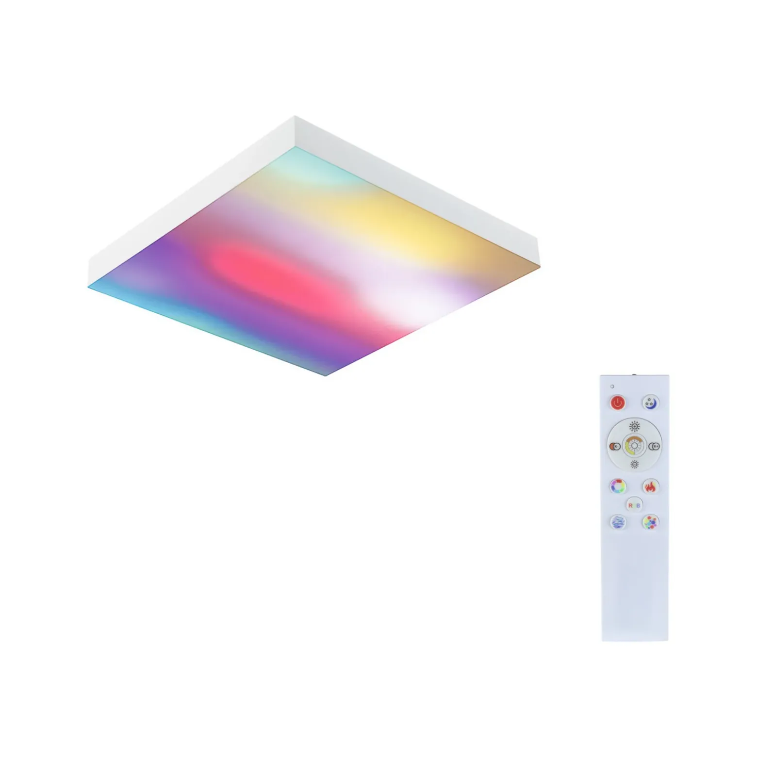 Paulmann Velora Rainbow Panel 30x30cm blanco RGBW