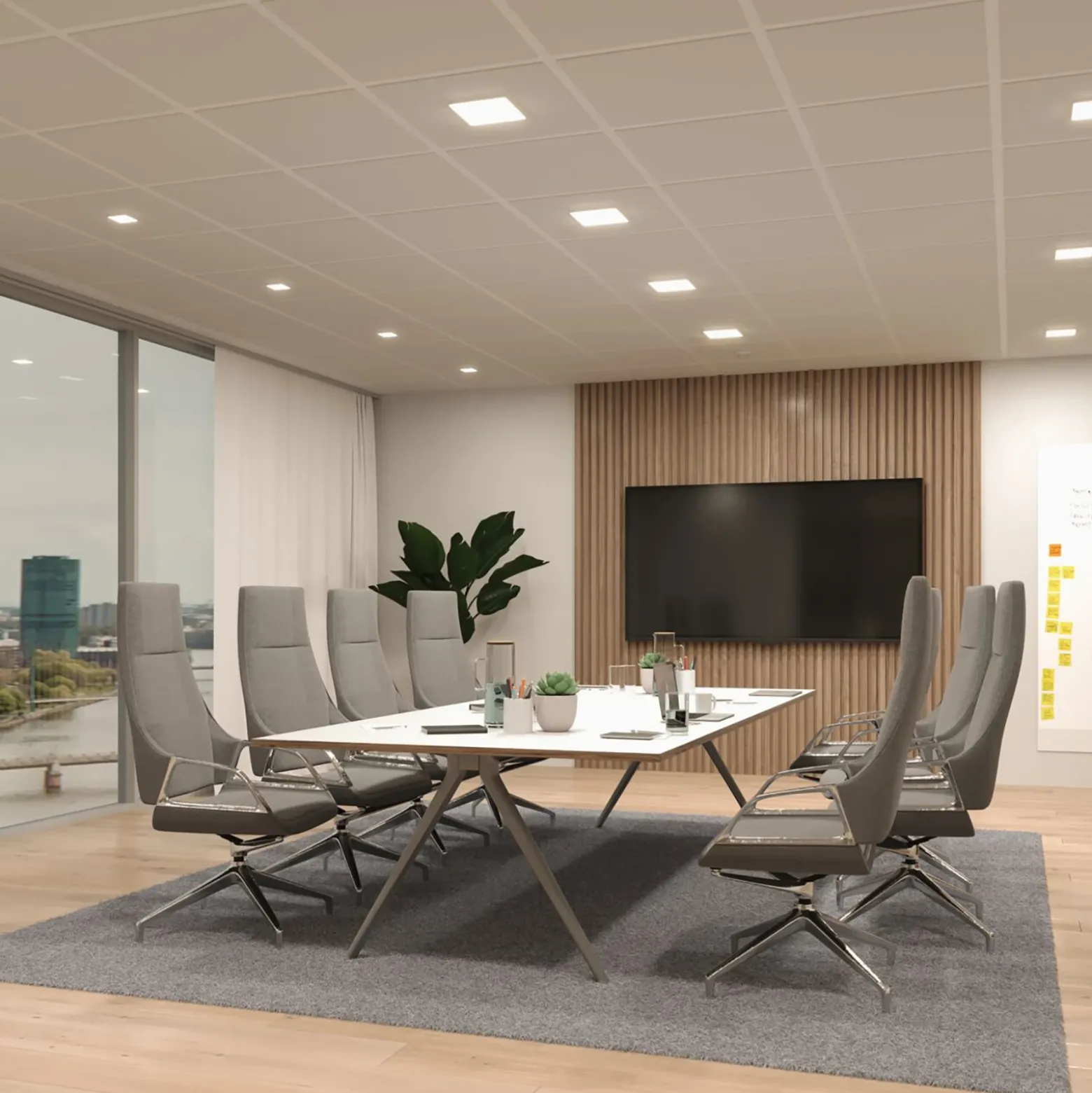 Paulmann Veluna Edge IP44 3000K atenuador 9x9cm