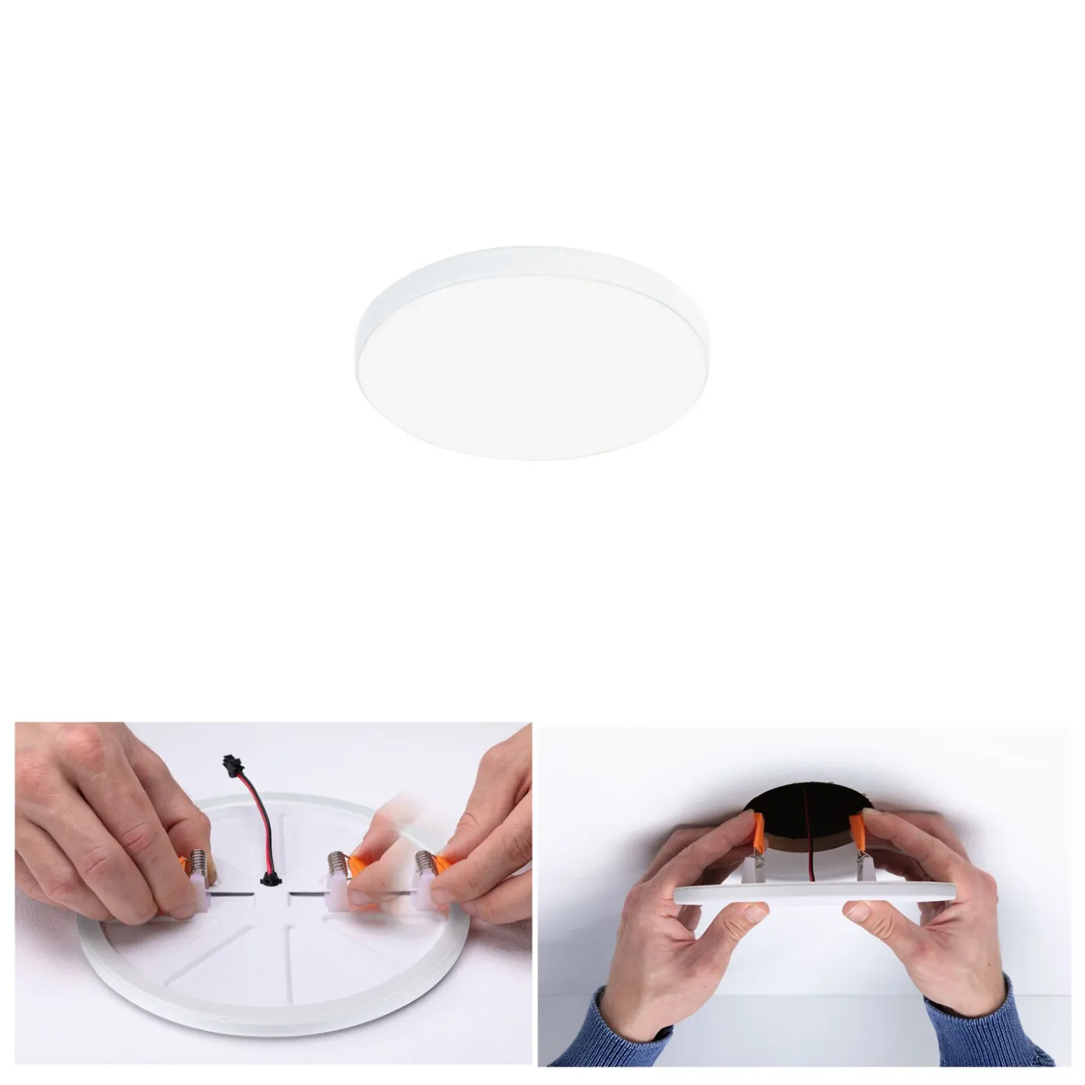 Paulmann Veluna Edge LED empotrable IP44 4.000K Ø 9cm